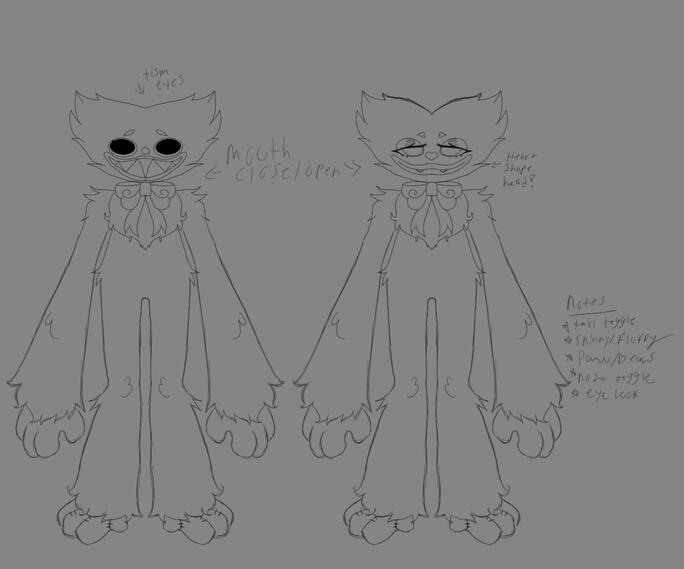 Huggy & Kissy Refs!