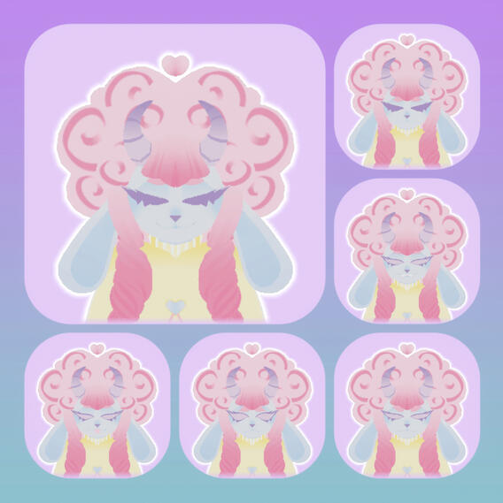 Kandy Face renders!